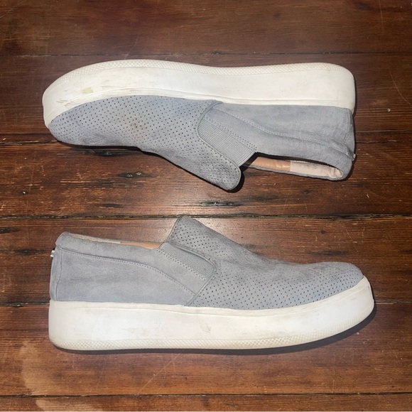 Steve Madden Gray Sneakers Slip-On Casual - Picture 2 of 6